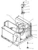 COMPRESSOR & TUBING Diagram and Parts List for 18C3EW P1178002R Amana Air Conditioner