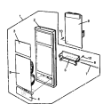 CONTROL PANEL ASSY Diagram and Parts List for RMC800E P1180501M Amana Microwave