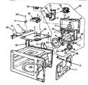 Part Location Diagram of 4358468 Whirlpool MOTOR-FAN