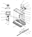 COMPRESSOR COMPARTMENT Diagram and Parts List for TSI18A3W P1182107W W Amana Refrigerator