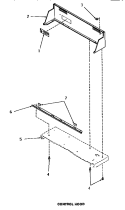 CONTROL HOOD Diagram and Parts List for HG6494  Speed Queen Dryer