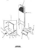 HEATER BOX Diagram and Parts List for FE0080  Speed Queen Dryer