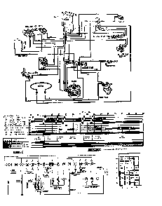 Wiring Diagram Diagram and Parts List for DCR-225-1C-OM  Caloric Dishwasher