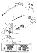 GAS VALVE, IGN, TERM & GAS CONV KITS Diagram and Parts List for HG2980  Speed Queen Dryer
