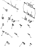 TERMINALS Diagram and Parts List for KG6539  Speed Queen Dryer