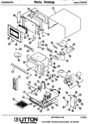 Part Location Diagram of M5D154 Whirlpool HEAT SINK