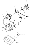 Part Location Diagram of 13693 Whirlpool Drive Motor