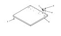 CABINET TOP Diagram and Parts List for DE9021  Speed Queen Dryer