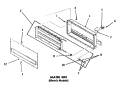 HEATER BOX Diagram and Parts List for DE9021  Speed Queen Dryer