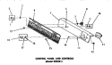 CONTROL PANEL & CONTROLS Diagram and Parts List for DE3231  Speed Queen Dryer