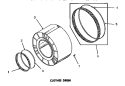 CLOTHES DRUM Diagram and Parts List for DG3350  Speed Queen Dryer