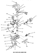 GAS VALVE (NAT. / MIXED GAS) Diagram and Parts List for DG6241  Speed Queen Dryer
