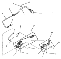 ``M`` MODELS - - STANDING PILOT BURNER Diagram and Parts List for DG6241  Speed Queen Dryer