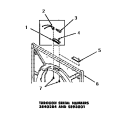 DRUM LIGHT & COVER PLATE Diagram and Parts List for DG6241  Speed Queen Dryer