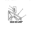 DRUM LIGHT & COVER PLATE Diagram and Parts List for DG6241  Speed Queen Dryer