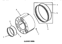 CLOTHES DRUM Diagram and Parts List for DG6241  Speed Queen Dryer