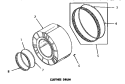 CLOTHES DRUM Diagram and Parts List for DE6081  Speed Queen Dryer