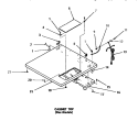 CABINET TOP Diagram and Parts List for DG3860  Speed Queen Dryer
