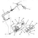 NON - ``M`` MODEL - - STANDING PILOT BURNER Diagram and Parts List for DG3860  Speed Queen Dryer