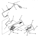 ``M`` MODEL - - STANDING PILOT BURNER Diagram and Parts List for DG3860  Speed Queen Dryer