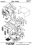 Part Location Diagram of M6D89 Whirlpool M6D89 PUSH BUTTON