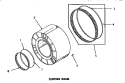 CLOTHES DRUM Diagram and Parts List for DE3670  Speed Queen Dryer
