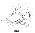 CABINET TOP Diagram and Parts List for DG6271  Speed Queen Dryer