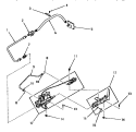 ``M`` MODEL - - STANDING PILOT BURNER Diagram and Parts List for DG6271  Speed Queen Dryer