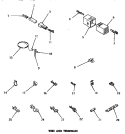 WIRE & TERMINALS Diagram and Parts List for DG6271  Speed Queen Dryer