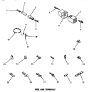 WIRE & TERMINALS Diagram and Parts List for DE6260  Speed Queen Dryer