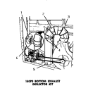 160P3 BOTTOM EXHAUST DEFLECTOR KIT Diagram and Parts List for DE6260  Speed Queen Dryer