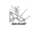 DRUM LIGHT & COVER PLATE Diagram and Parts List for DE6051  Speed Queen Dryer