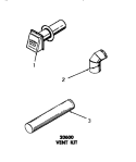 20600 VENT KIT Diagram and Parts List for DE6051  Speed Queen Dryer