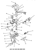 53377 GAS VALVE (NAT. / MIXED) Diagram and Parts List for DG6161  Speed Queen Dryer