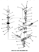 54488 GAS VALVE (NAT. / MIXED GAS) Diagram and Parts List for DG6161  Speed Queen Dryer