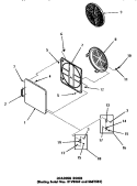 LOADING DOOR Diagram and Parts List for DG6161  Speed Queen Dryer