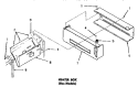 HEATER BOX Diagram and Parts List for DG6161  Speed Queen Dryer