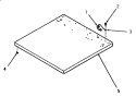 CABINET TOP Diagram and Parts List for FE6171  Speed Queen Dryer