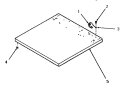 CABINET TOP Diagram and Parts List for FE9171  Speed Queen Dryer