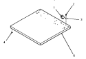 CABINET TOP Diagram and Parts List for FE6231  Speed Queen Dryer