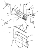 CONTROL PANEL, CONTROL HOOD AND CONTROLS Diagram and Parts List for FE6030  Speed Queen Dryer