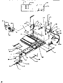 Machine Compartment Diagram and Parts List for SRDE520SBW-P1183102WW  Amana Refrigerator