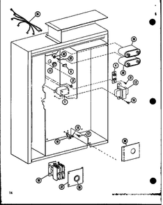 Part Location Diagram of B1398101 Whirlpool Transformer