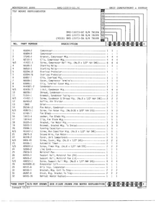 Unit Compartment And System Page 2 Diagram and Parts List for 19973A  Admiral Refrigerator