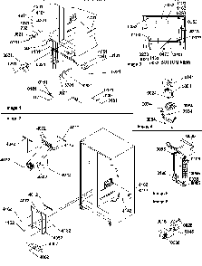 Drain System, Rollers, And Evaporator Assy Diagram and Parts List for SRD327S3W-P1312502WW  Amana Refrigerator