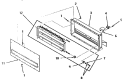 HEATER BOX Diagram and Parts List for FE3830  Speed Queen Dryer