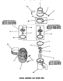 HOPPER, SHREDDER & SOUND SHELL Diagram and Parts List for DB7111N  Speed Queen Trash Compactor