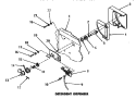 DETERGENT DISPENSER Diagram and Parts List for DC5610  Speed Queen Dishwasher