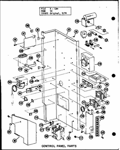 Part Location Diagram of B4760301 Whirlpool Thermostat