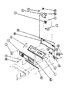 Page 1 Diagram and Parts List for LE3502L-P1118307WL  Amana Dryer